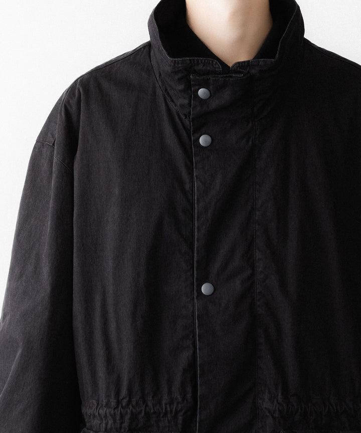 concause-コンコースのHALF MOUNTAIN COATのBLACK公式通販サイトsession福岡セレクトショップ