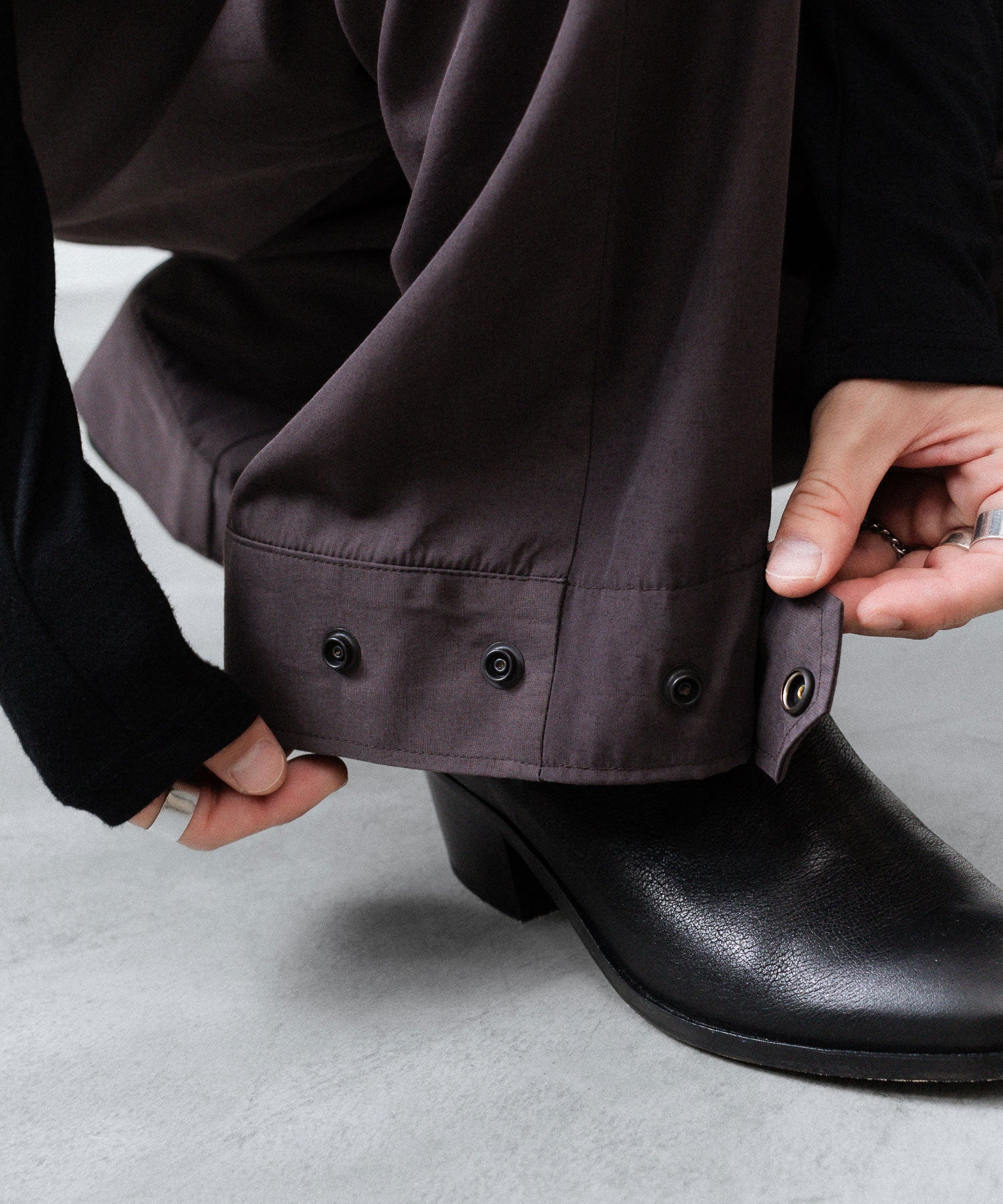 ANTHEM A アンセムエー PIGMENT AND DYE NO-BRAINER CARGO PANTSのDUSTY BROWN 公式通販サイトsession福岡セレクトショップ