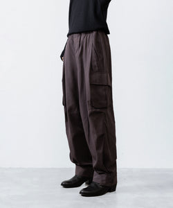 ANTHEM A / アンセムエー】PIGMENT AND DYE NO-BRAINER CARGO PANTS