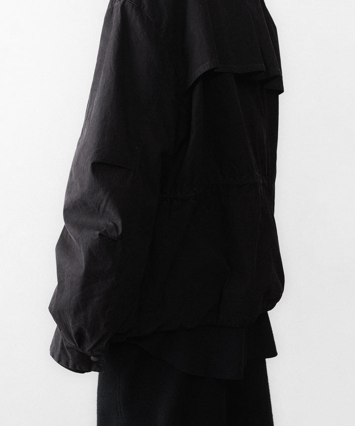 concause-コンコースのHALF MOUNTAIN COATのBLACK公式通販サイトsession福岡セレクトショップ