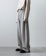 画像をギャラリービューアに読み込む, ssstein(シュタイン)のYAK/COTTON SWEAT EASY TROUSERS - TOP GREYの公式通販サイトsession福岡セレクトショップ
