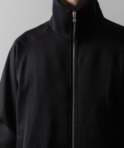 ssstein(シュタイン)のW/SI SATIN ZIP UP SHORT JACKET - BLACKの公式通販サイトsession福岡セレクトショップ