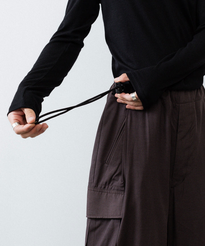 ANTHEM A アンセムエー PIGMENT AND DYE NO-BRAINER CARGO PANTSのDUSTY BROWN 公式通販サイトsession福岡セレクトショップ