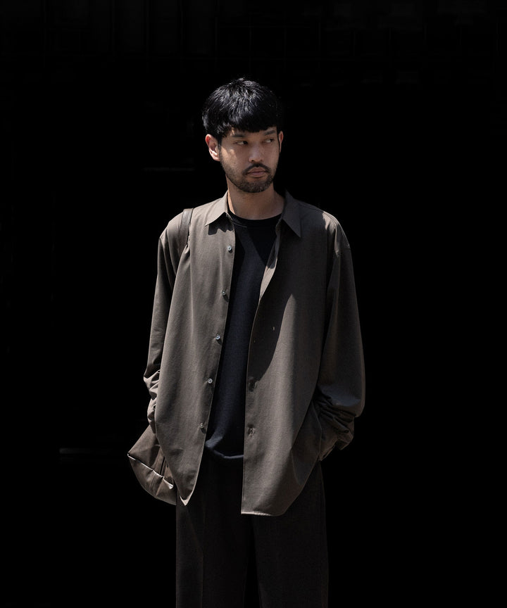 KANEMASA PHIL.-カネマサフィル46G MODEST SHIRTのBROWN公式通販サイトsession福岡セレクトショップ