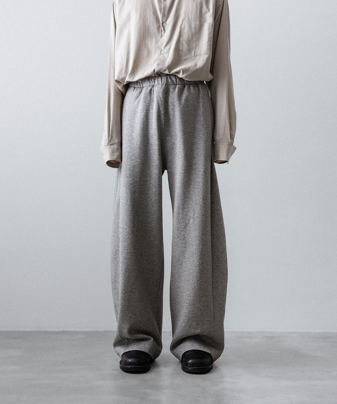 ssstein(シュタイン)のYAK/COTTON SWEAT EASY TROUSERS - TOP GREYの公式通販サイトsession福岡セレクトショップ