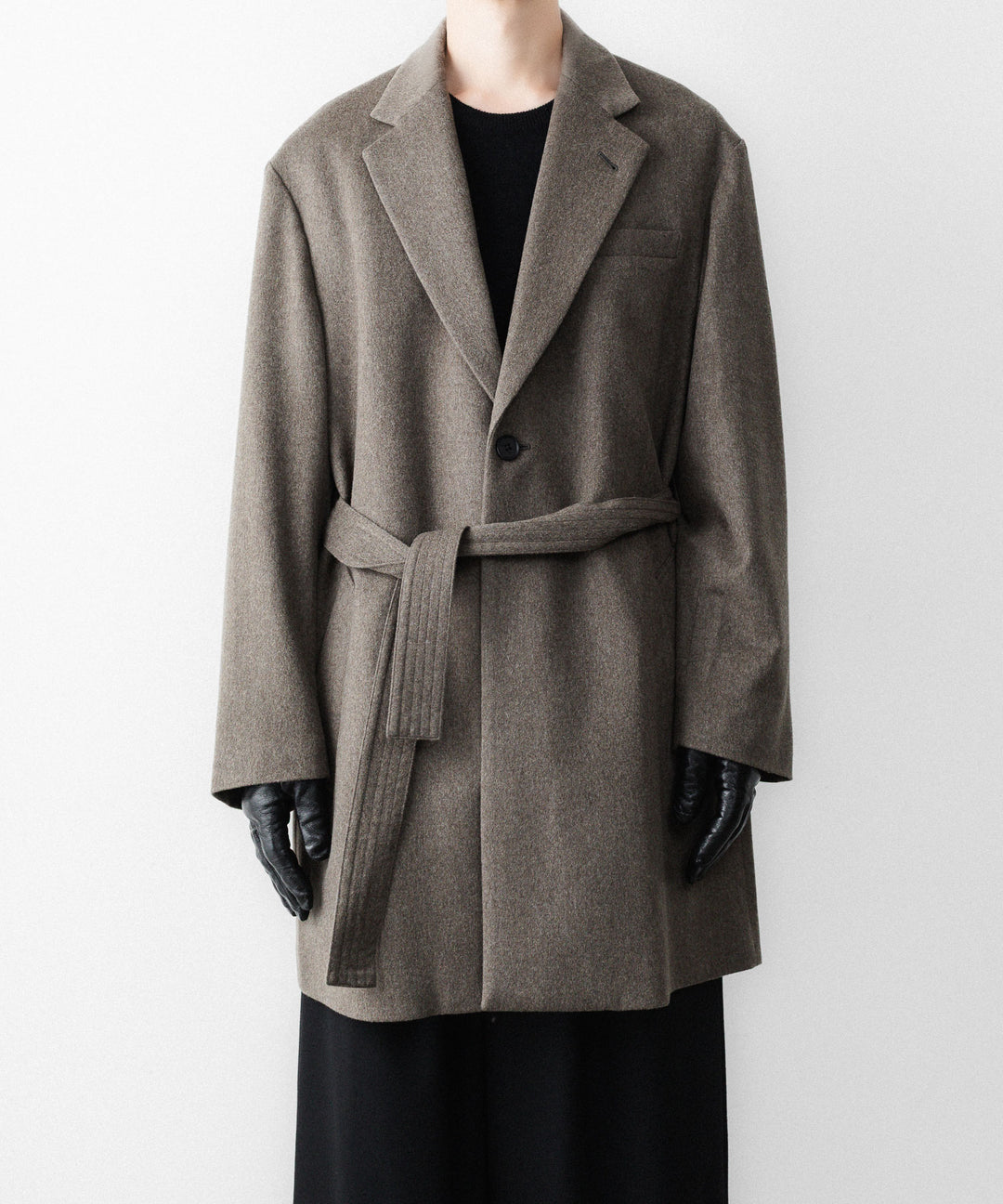 ssstein(シュタイン)のWOOL DOESKIN HALF COAT - TAUPEの公式通販サイトsession福岡セレクトショップ