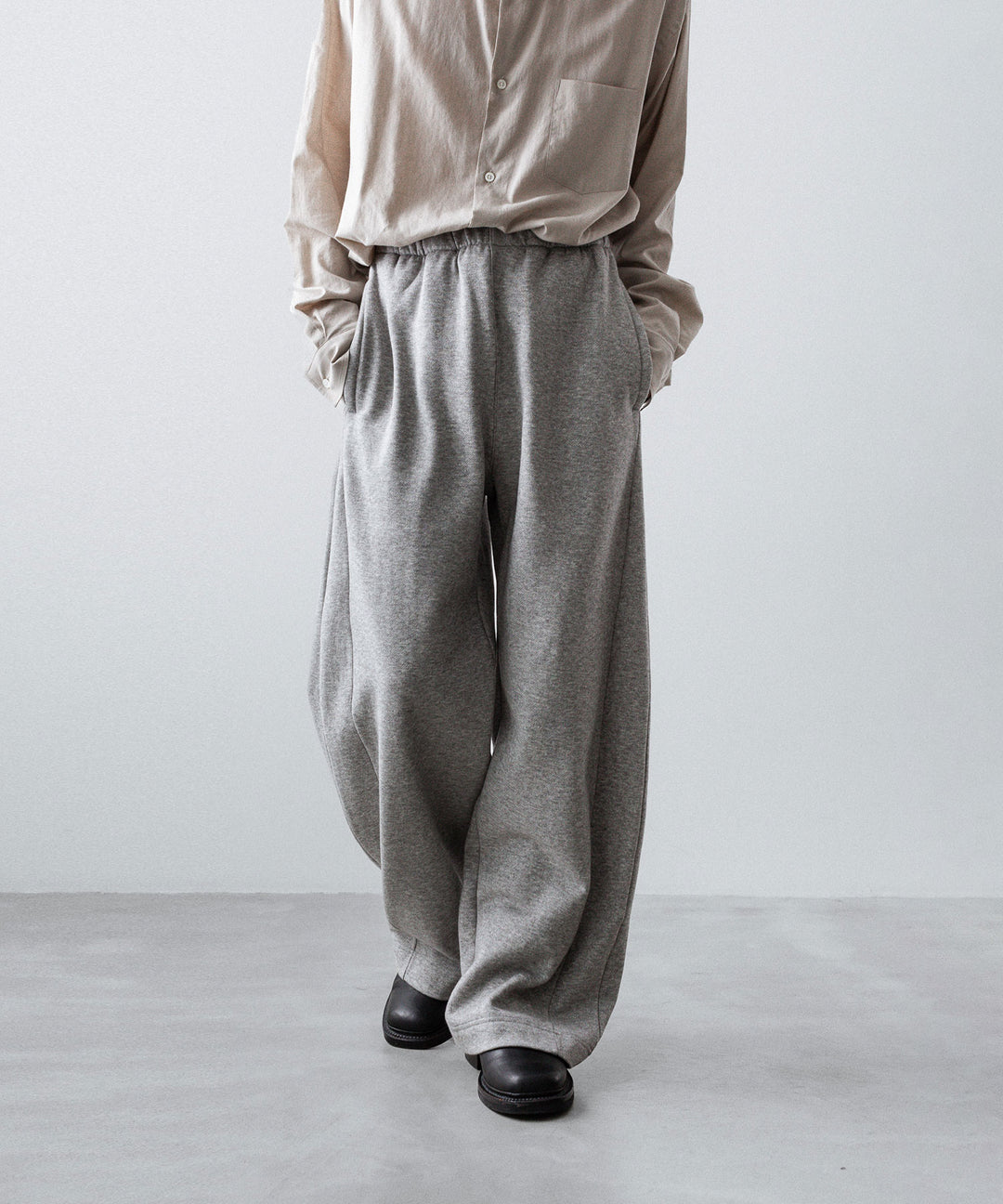 ssstein(シュタイン)のYAK/COTTON SWEAT EASY TROUSERS - TOP GREYの公式通販サイトsession福岡セレクトショップ
