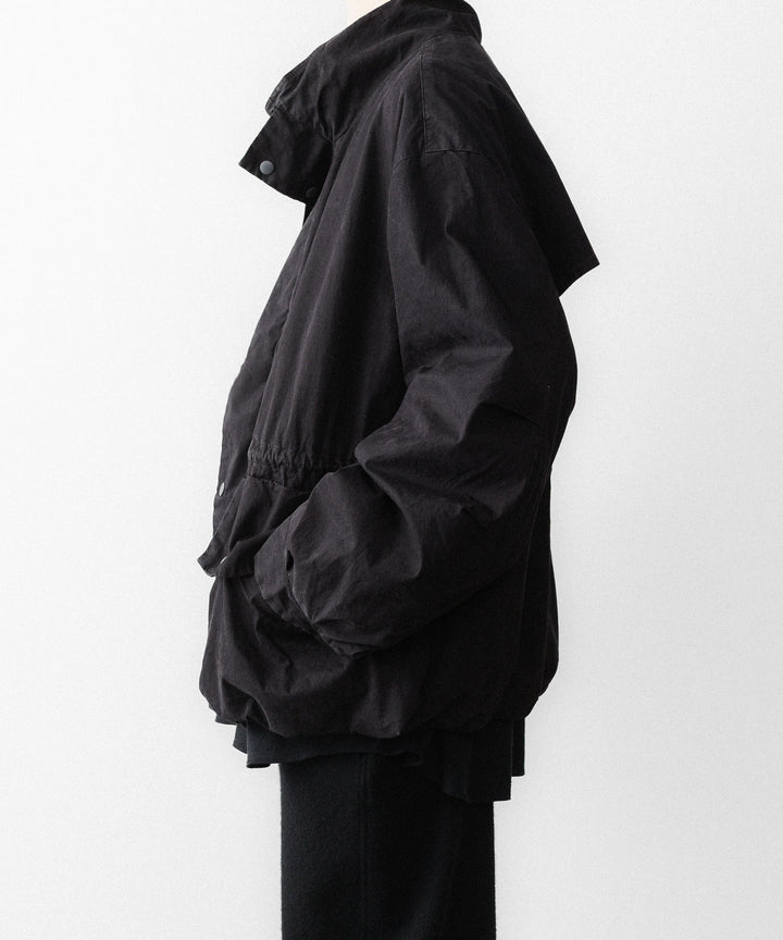 concause-コンコースのHALF MOUNTAIN COATのBLACK公式通販サイトsession福岡セレクトショップ