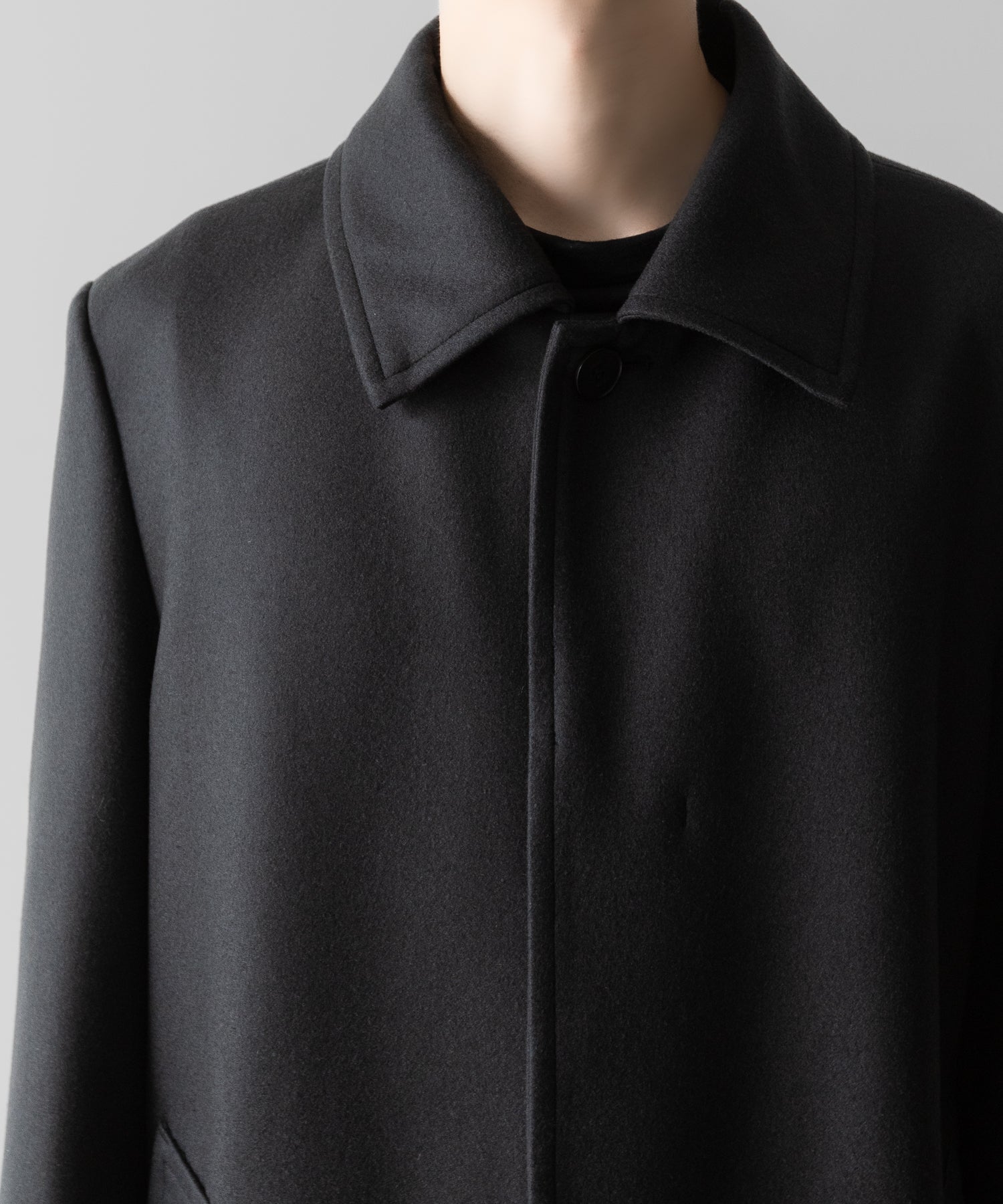 VEIN ヴェインのWO DOUBLE MELTON MAXI COAT - D.GRAYの公式通販サイトsession福岡セレクトショップ