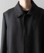 画像をギャラリービューアに読み込む, VEIN ヴェインのWO DOUBLE MELTON MAXI COAT - D.GRAYの公式通販サイトsession福岡セレクトショップ
