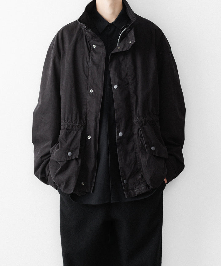 concause-コンコースのHALF MOUNTAIN COATのBLACK公式通販サイトsession福岡セレクトショップ