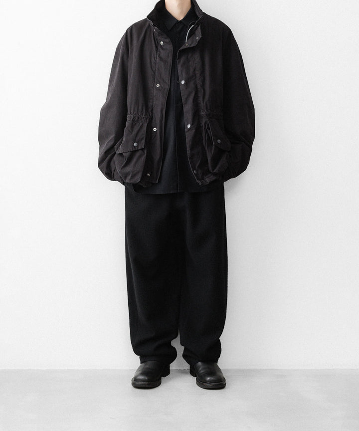 concause-コンコースのHALF MOUNTAIN COATのBLACK公式通販サイトsession福岡セレクトショップ