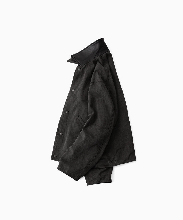 phebus フィーバスのSUMIZOME COACH JACKETのCHARCOAL 公式通販サイトsession福岡セレクトショップ