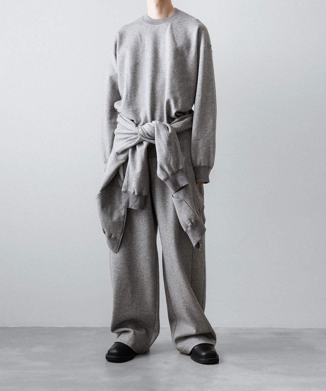 ssstein(シュタイン)のYAK/COTTON SWEAT EASY TROUSERS - TOP GREYの公式通販サイトsession福岡セレクトショップ
