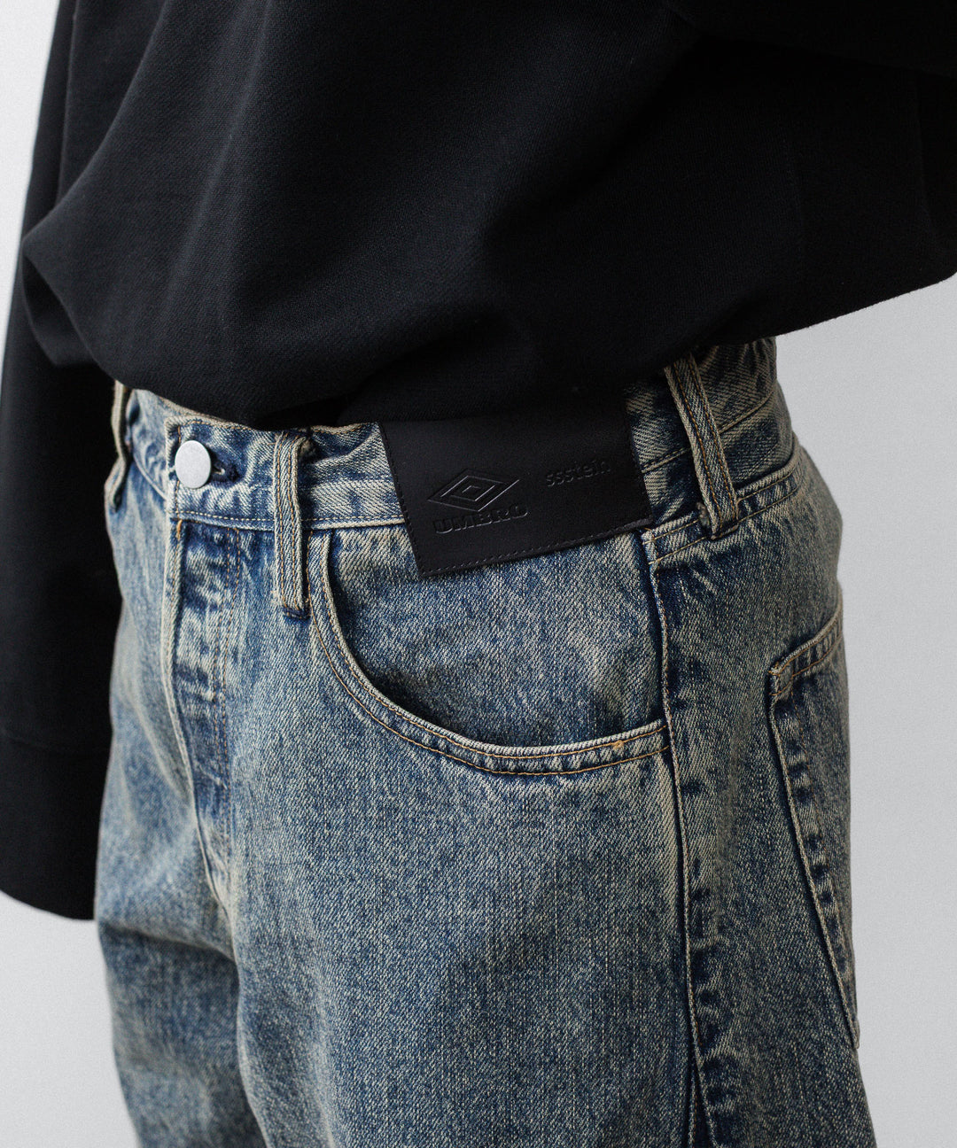 ssstein×UMBRO(シュタイン×アンブロ)のDEFORMATION WIDE DENIM JEANS - INDIGOの公式通販サイトsession福岡セレクトショップ