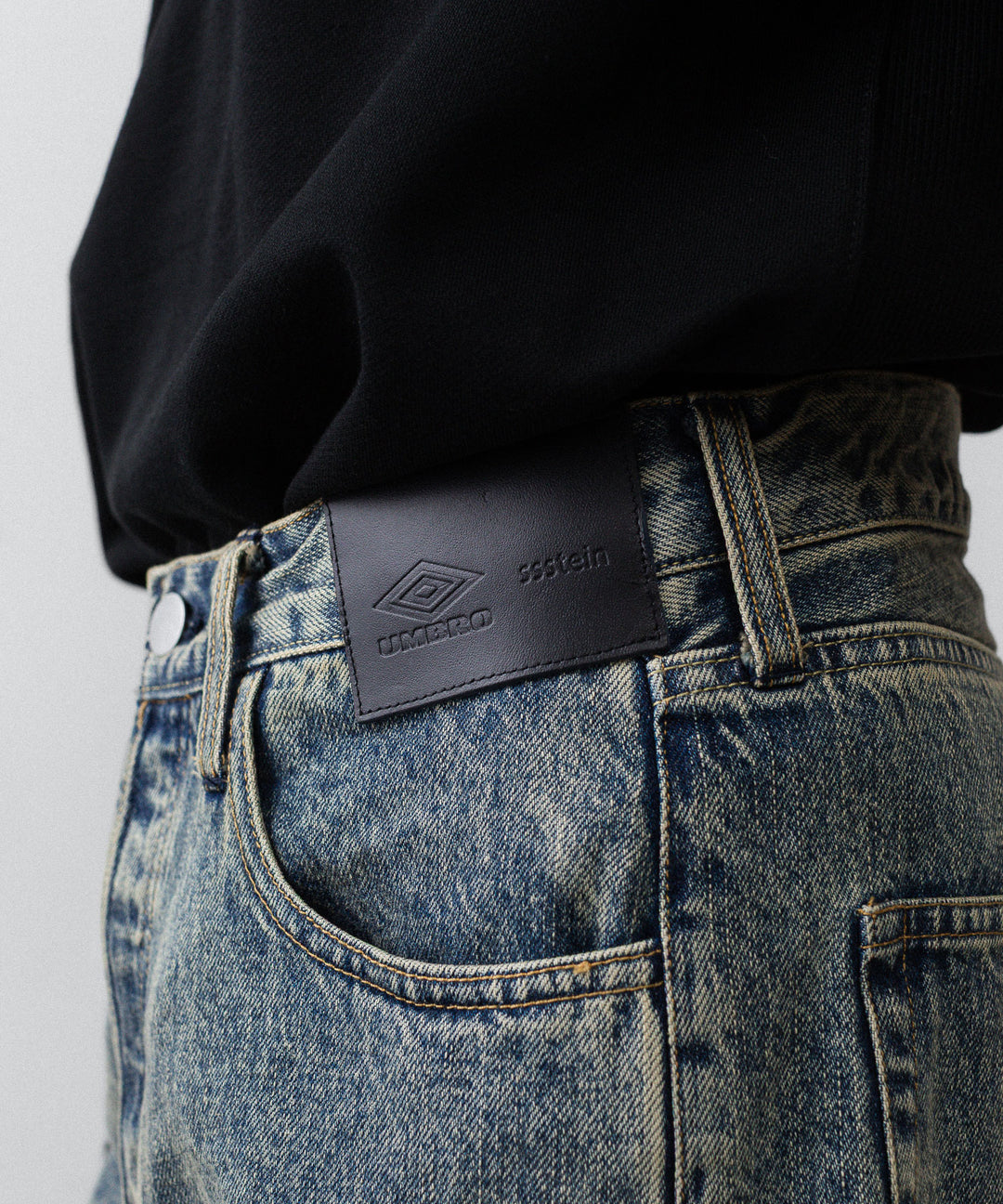 ssstein×UMBRO(シュタイン×アンブロ)のDEFORMATION WIDE DENIM JEANS - INDIGOの公式通販サイトsession福岡セレクトショップ