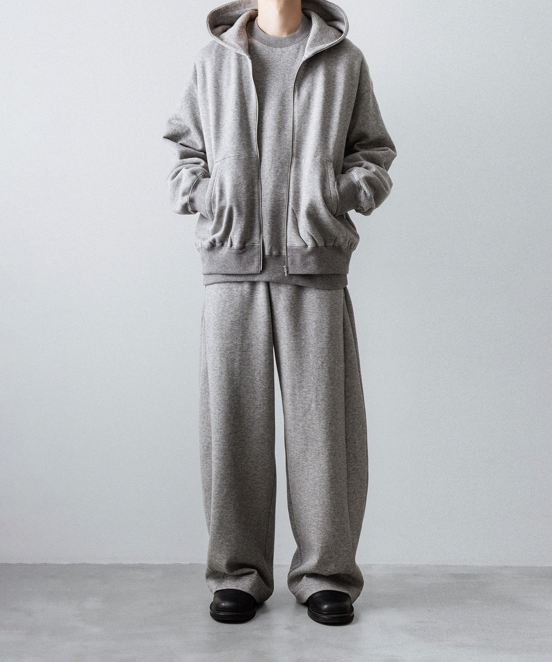 ssstein(シュタイン)のYAK/COTTON SWEAT EASY TROUSERS - TOP GREYの公式通販サイトsession福岡セレクトショップ