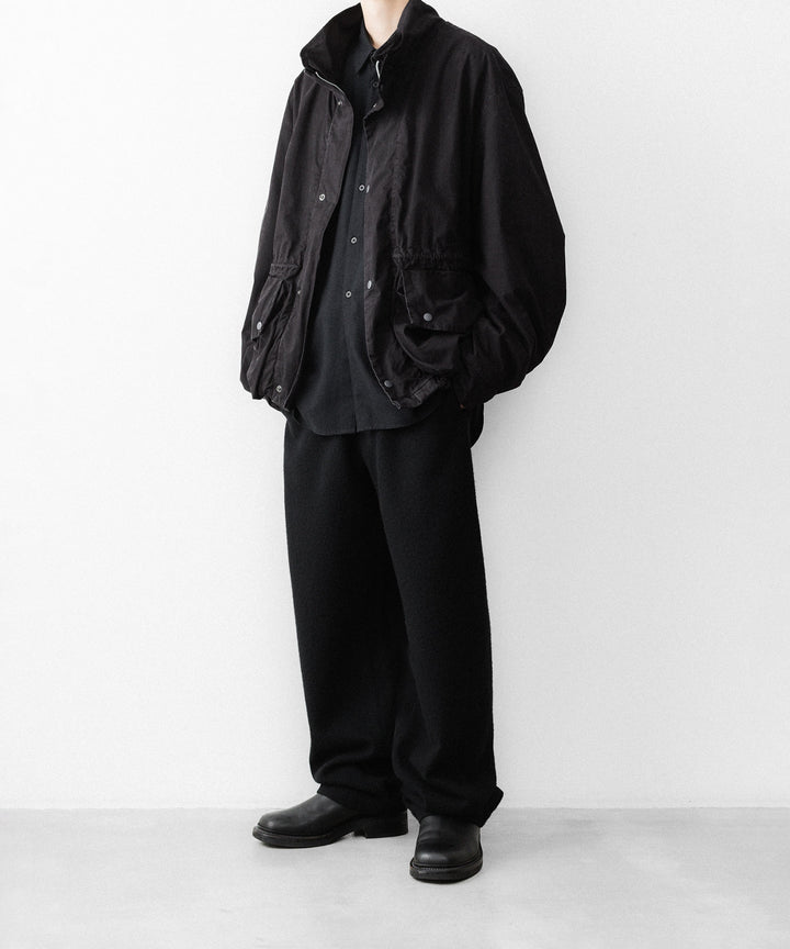 concause-コンコースのHALF MOUNTAIN COATのBLACK公式通販サイトsession福岡セレクトショップ