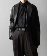 画像をギャラリービューアに読み込む, ssstein(シュタイン)のTWIST SEAM WIDE EASY TROUSERS - GREY KHAKIの公式通販サイトsession福岡セレクトショップ
