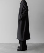 画像をギャラリービューアに読み込む, VEIN ヴェインのWO DOUBLE MELTON MAXI COAT - D.GRAYの公式通販サイトsession福岡セレクトショップ
