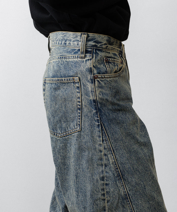 ssstein×UMBRO(シュタイン×アンブロ)のDEFORMATION WIDE DENIM JEANS - INDIGOの公式通販サイトsession福岡セレクトショップ