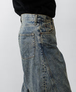 画像をギャラリービューアに読み込む, ssstein×UMBRO(シュタイン×アンブロ)のDEFORMATION WIDE DENIM JEANS - INDIGOの公式通販サイトsession福岡セレクトショップ
