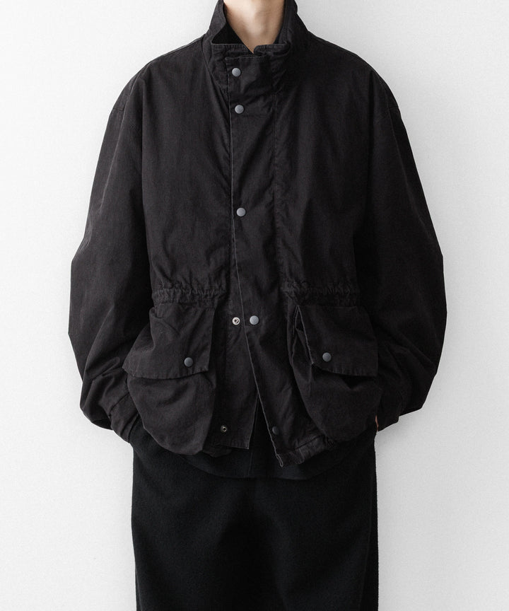 concause-コンコースのHALF MOUNTAIN COATのBLACK公式通販サイトsession福岡セレクトショップ