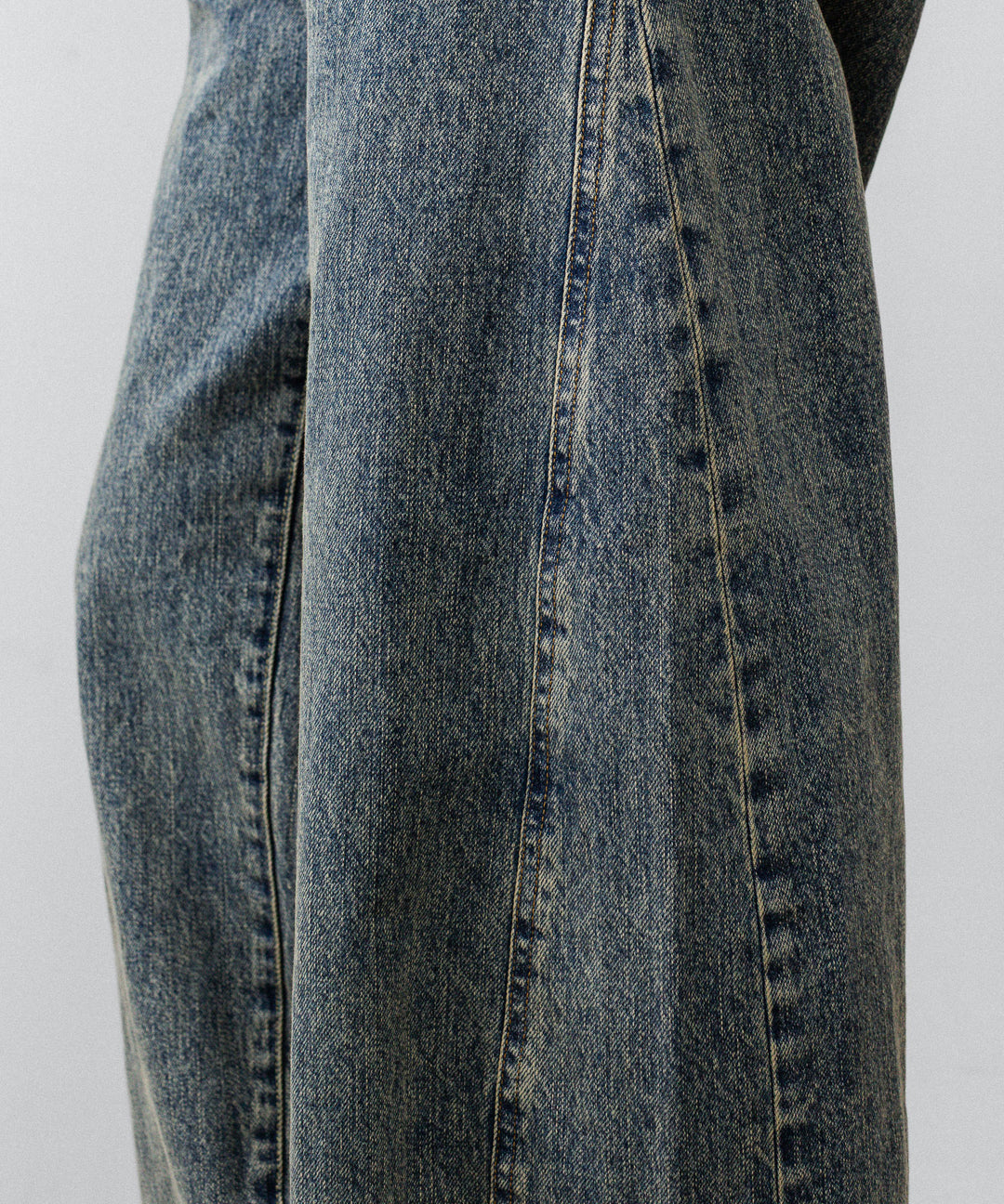ssstein×UMBRO(シュタイン×アンブロ)のDEFORMATION WIDE DENIM JEANS - INDIGOの公式通販サイトsession福岡セレクトショップ