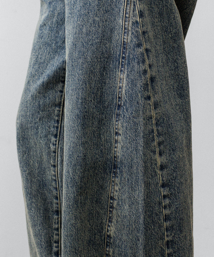 ssstein×UMBRO(シュタイン×アンブロ)のDEFORMATION WIDE DENIM JEANS - INDIGOの公式通販サイトsession福岡セレクトショップ