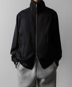 ssstein(シュタイン)のW/SI SATIN ZIP UP SHORT JACKET - BLACKの公式通販サイトsession福岡セレクトショップ