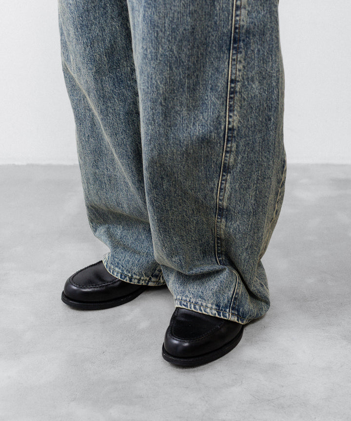 ssstein×UMBRO(シュタイン×アンブロ)のDEFORMATION WIDE DENIM JEANS - INDIGOの公式通販サイトsession福岡セレクトショップ