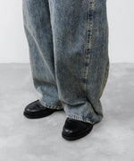 画像をギャラリービューアに読み込む, ssstein×UMBRO(シュタイン×アンブロ)のDEFORMATION WIDE DENIM JEANS - INDIGOの公式通販サイトsession福岡セレクトショップ
