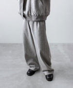 画像をギャラリービューアに読み込む, ssstein(シュタイン)のYAK/COTTON SWEAT EASY TROUSERS - TOP GREYの公式通販サイトsession福岡セレクトショップ
