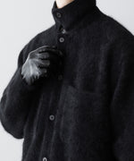 画像をギャラリービューアに読み込む, ssstein(シュタイン)のRACOON KNIT SHIRT - BLACKの公式通販サイトsession福岡セレクトショップ
