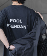 画像をギャラリービューアに読み込む, paratrait(パラトレイト)のPOOL ATTENDANT T - BLACK の公式通販サイトsession福岡セレクトショップ

