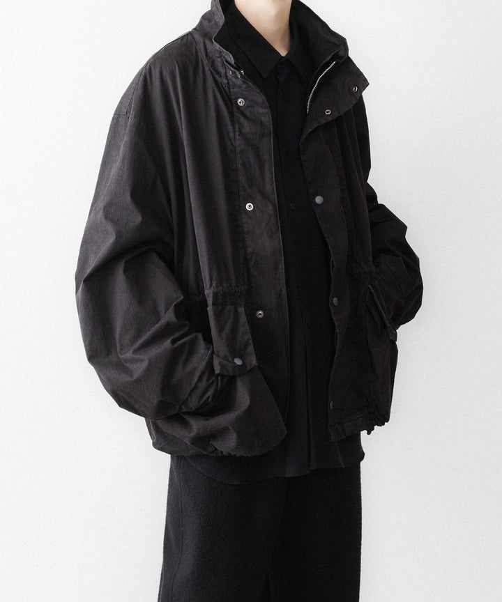 concause-コンコースのHALF MOUNTAIN COATのBLACK公式通販サイトsession福岡セレクトショップ