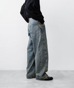 画像をギャラリービューアに読み込む, ssstein×UMBRO(シュタイン×アンブロ)のDEFORMATION WIDE DENIM JEANS - INDIGOの公式通販サイトsession福岡セレクトショップ
