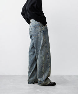ssstein × UMBRO】DEFORMATION WIDE DENIM JEANS - INDIGO | 公式通販