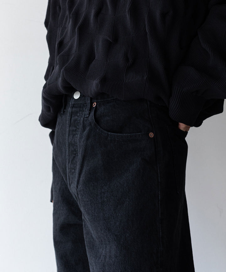 stein(シュタイン)の23AWコレクション5PK VINTAGE REPRODUCTION DENIM JEANSのBLACK
