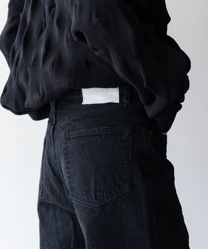 stein(シュタイン)の23AWコレクション5PK VINTAGE REPRODUCTION DENIM JEANSのBLACK