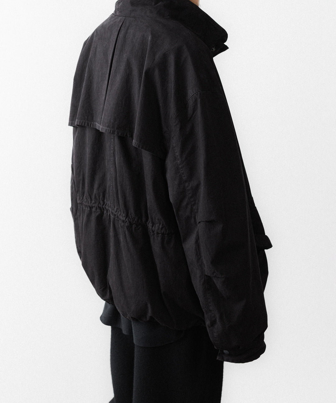 concause-コンコースのHALF MOUNTAIN COATのBLACK公式通販サイトsession福岡セレクトショップ
