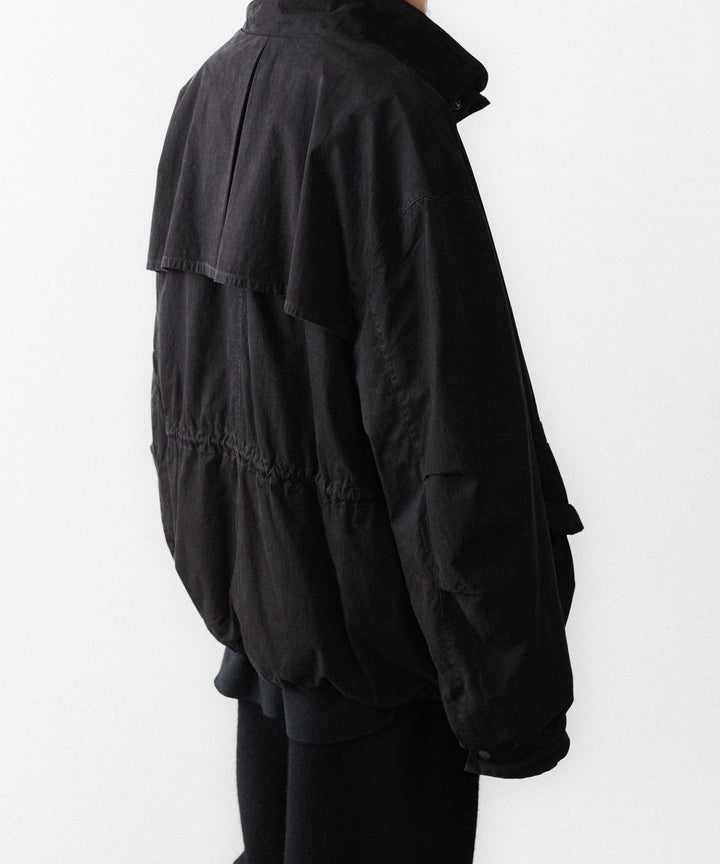 concause-コンコースのHALF MOUNTAIN COATのBLACK公式通販サイトsession福岡セレクトショップ