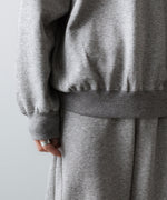 画像をギャラリービューアに読み込む, ssstein(シュタイン)のYAK/COTTON SWEAT LS - TOP GREYの公式通販サイトsession福岡セレクトショップ
