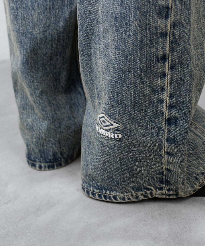 ssstein×UMBRO(シュタイン×アンブロ)のDEFORMATION WIDE DENIM JEANS - INDIGOの公式通販サイトsession福岡セレクトショップ