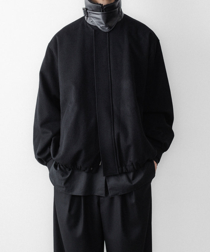 ssstein(シュタイン)のMOUTON COLLAR WOOL CASHMERE PADDED JACKET - BLACKの公式通販サイトsession福岡セレクトショップ