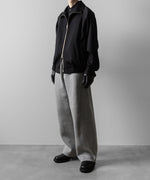 画像をギャラリービューアに読み込む, ssstein(シュタイン)のW/SI SATIN ZIP UP SHORT JACKET - BLACKの公式通販サイトsession福岡セレクトショップ
