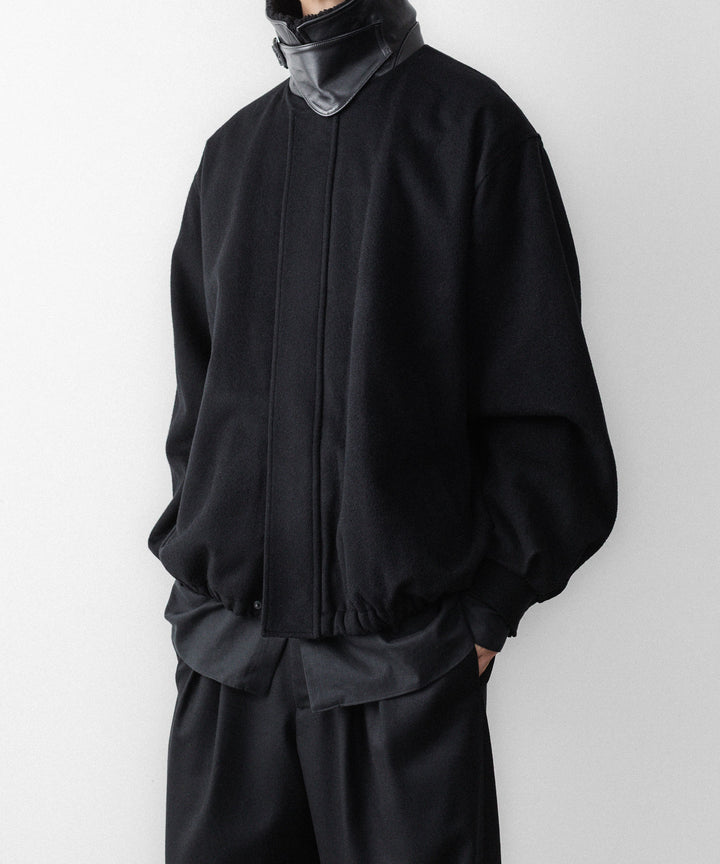 ssstein(シュタイン)のMOUTON COLLAR WOOL CASHMERE PADDED JACKET - BLACKの公式通販サイトsession福岡セレクトショップ