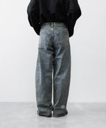 画像をギャラリービューアに読み込む, ssstein×UMBRO(シュタイン×アンブロ)のDEFORMATION WIDE DENIM JEANS - INDIGOの公式通販サイトsession福岡セレクトショップ
