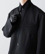 画像をギャラリービューアに読み込む, ssstein(シュタイン)のOVERSIZED SINGLE BREASTED JACKET (2/60 WOOL GABARDINE) - BLACKの公式通販サイトsession福岡セレクトショップ
