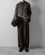 画像をギャラリービューアに読み込む, ssstein(シュタイン)のTWIST SEAM WIDE EASY TROUSERS - GREY KHAKIの公式通販サイトsession福岡セレクトショップ
